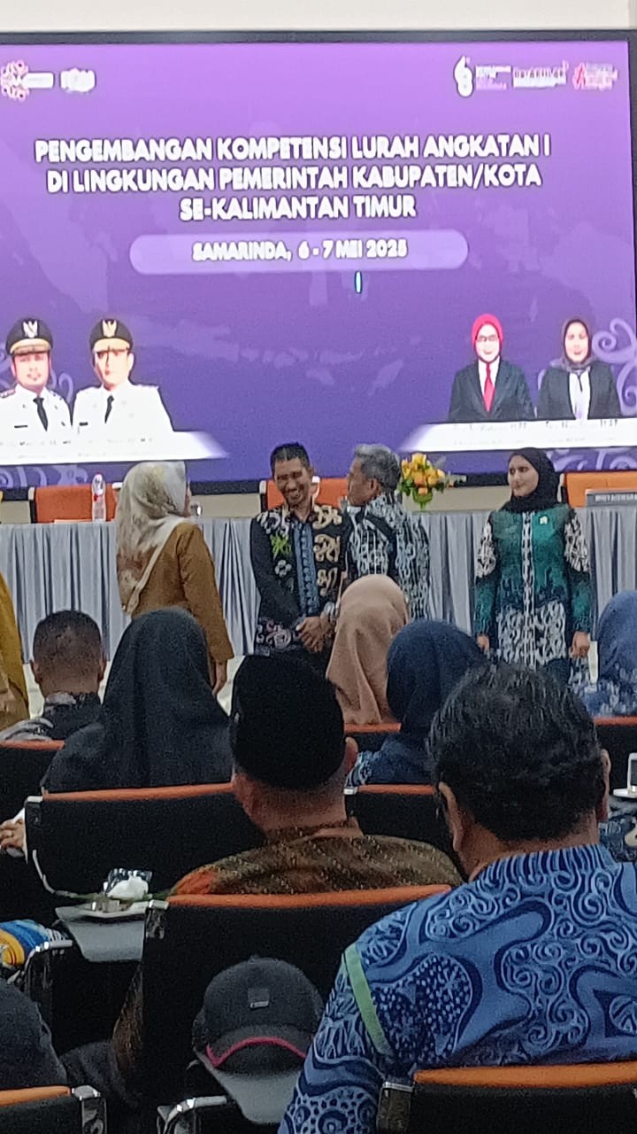 UNDANGAN, kegiatan pengembangan Kopetensi Lurah angkatan 1, Di Lingkungan Pemerintah Provinsi kab/ kota se KAl-tim