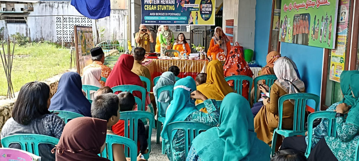 AKSI BERGIZI DI POSYANDU TERATAI