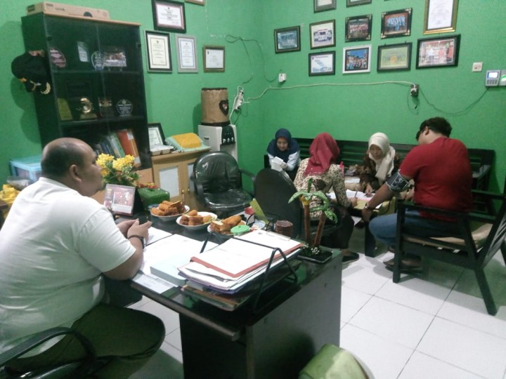 Skrinning PTM di Kelurahan Karang Anyar