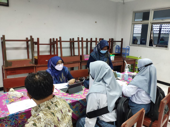 Vaksin Massal SMAN 5 Samarinda 08-11-2021
