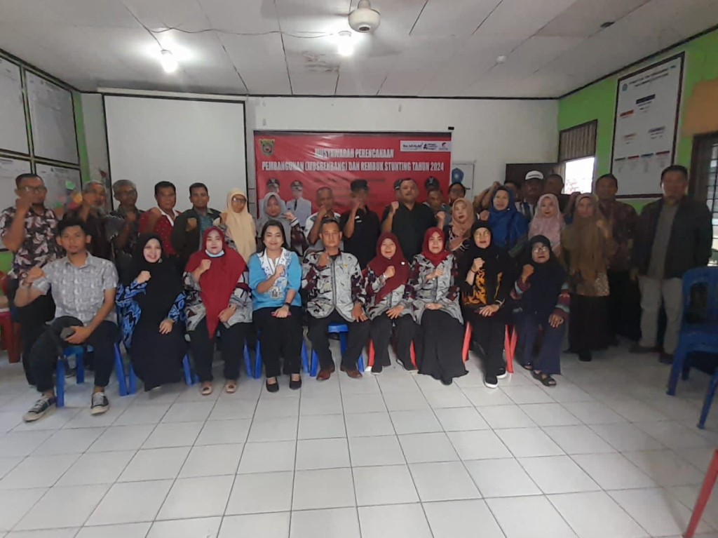 Rapat Musrenbang dan Rembuk Stunting Tahun 2024 Untuk RKPD Tahun 2025