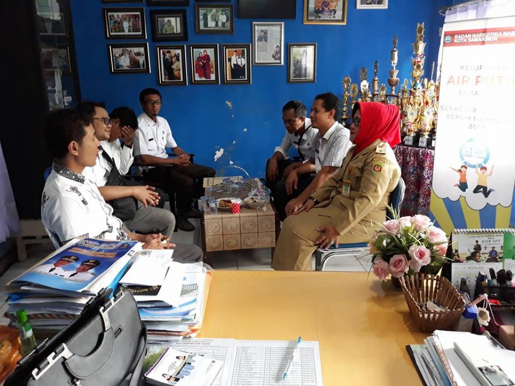kunjungan dari KPU Kota Samarinda