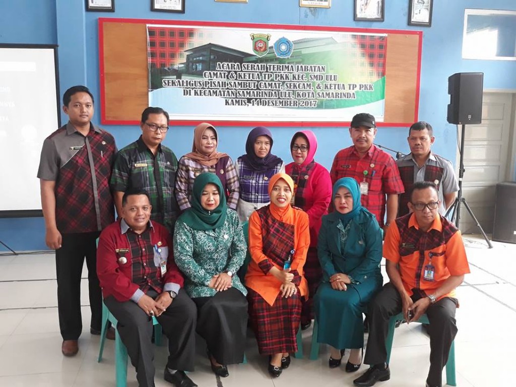 Sertijab Camat Samarinda Ulu & Sekretaris Camat Samarinda Ulu