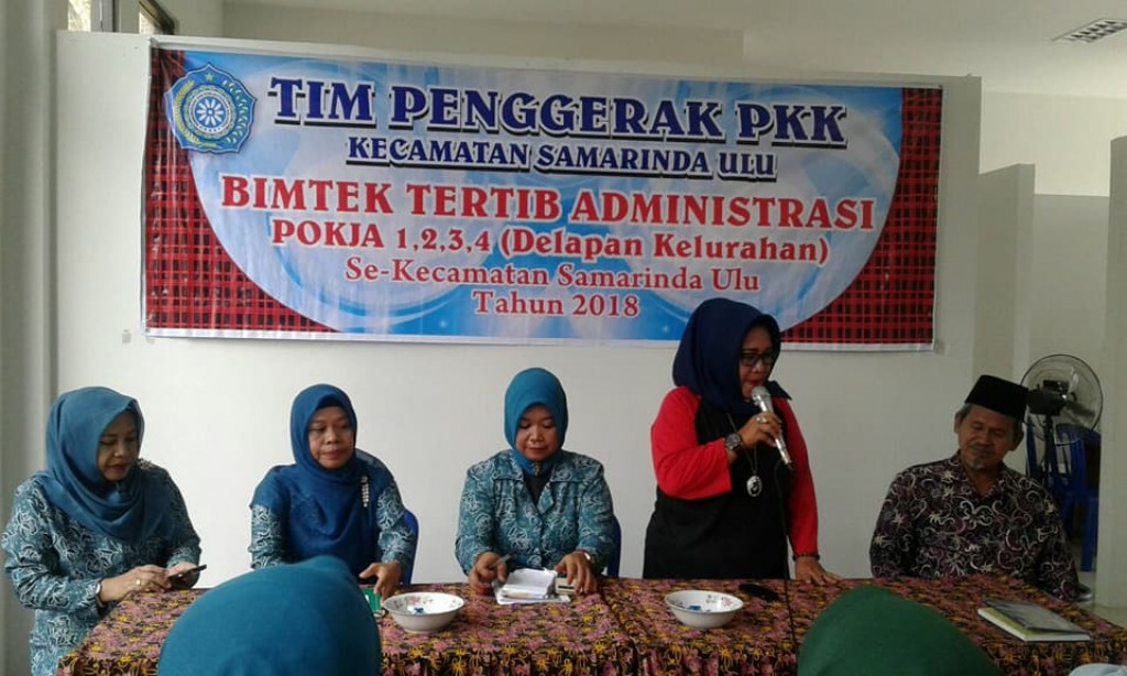 PEMBINAAN TP. PKK KECAMATAN SAMARINDA ULU.