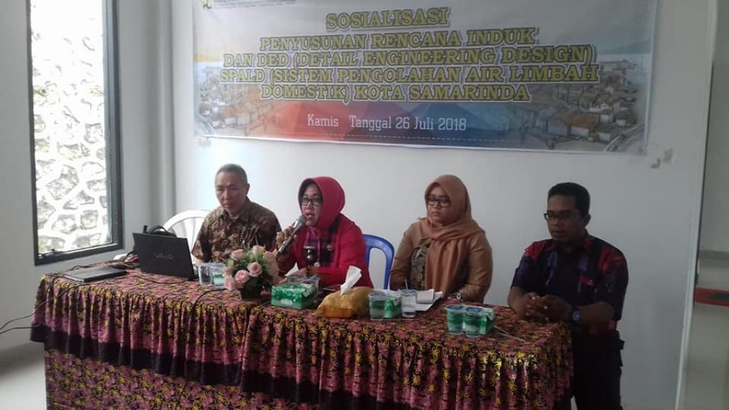Sosialisasi pembangunan SPALD kota samarinda tahun 2019