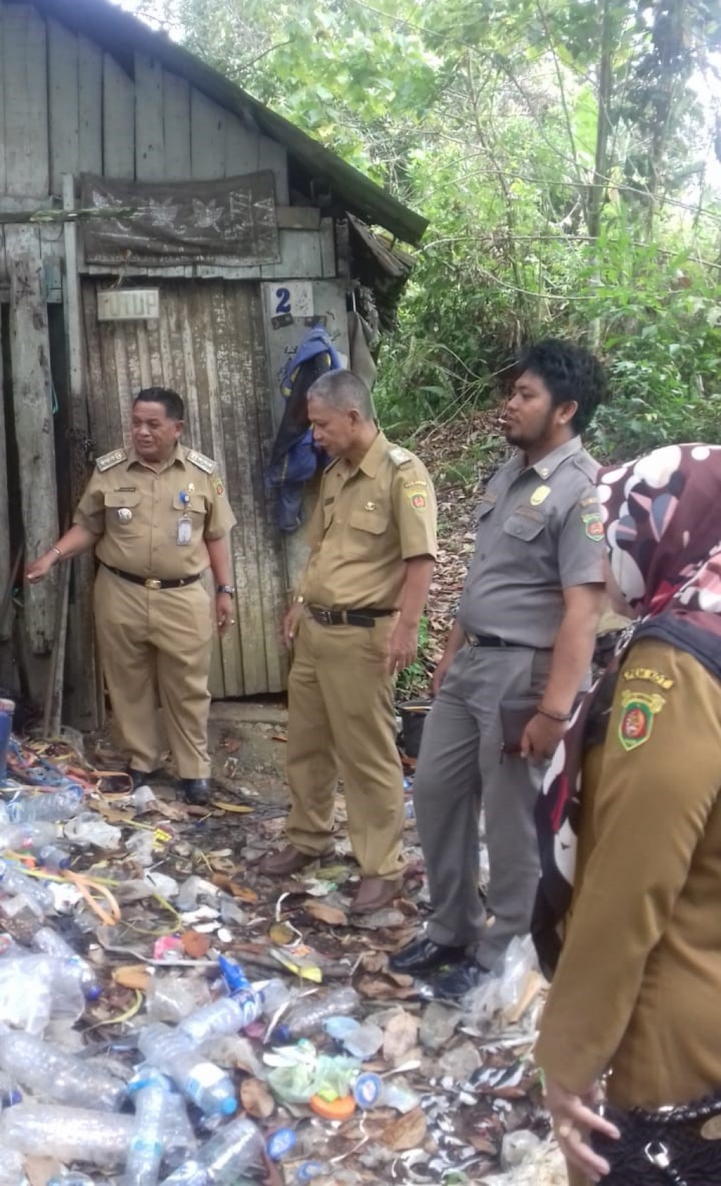Peninjauan lokasi Kumuh Di Kel. Air Putih Kec. Samarinda Ulu