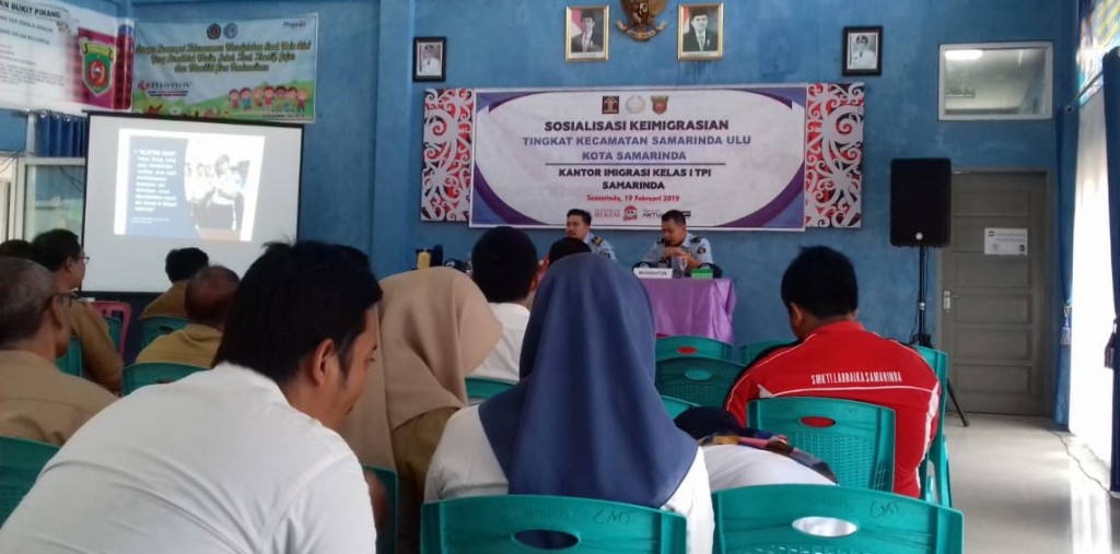 Sosialisasi Keimgrasian Tingkat Kecamatan Samarinda Ulu