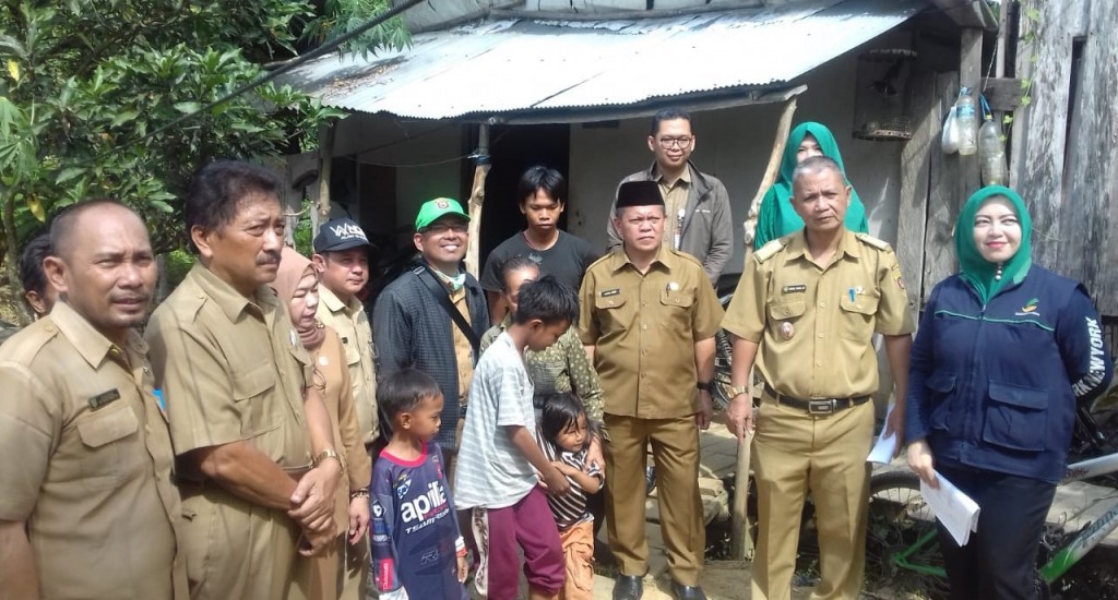 Peninjauan Persiapan bedah Rumah di Jalan P. Suryanata RT. 40