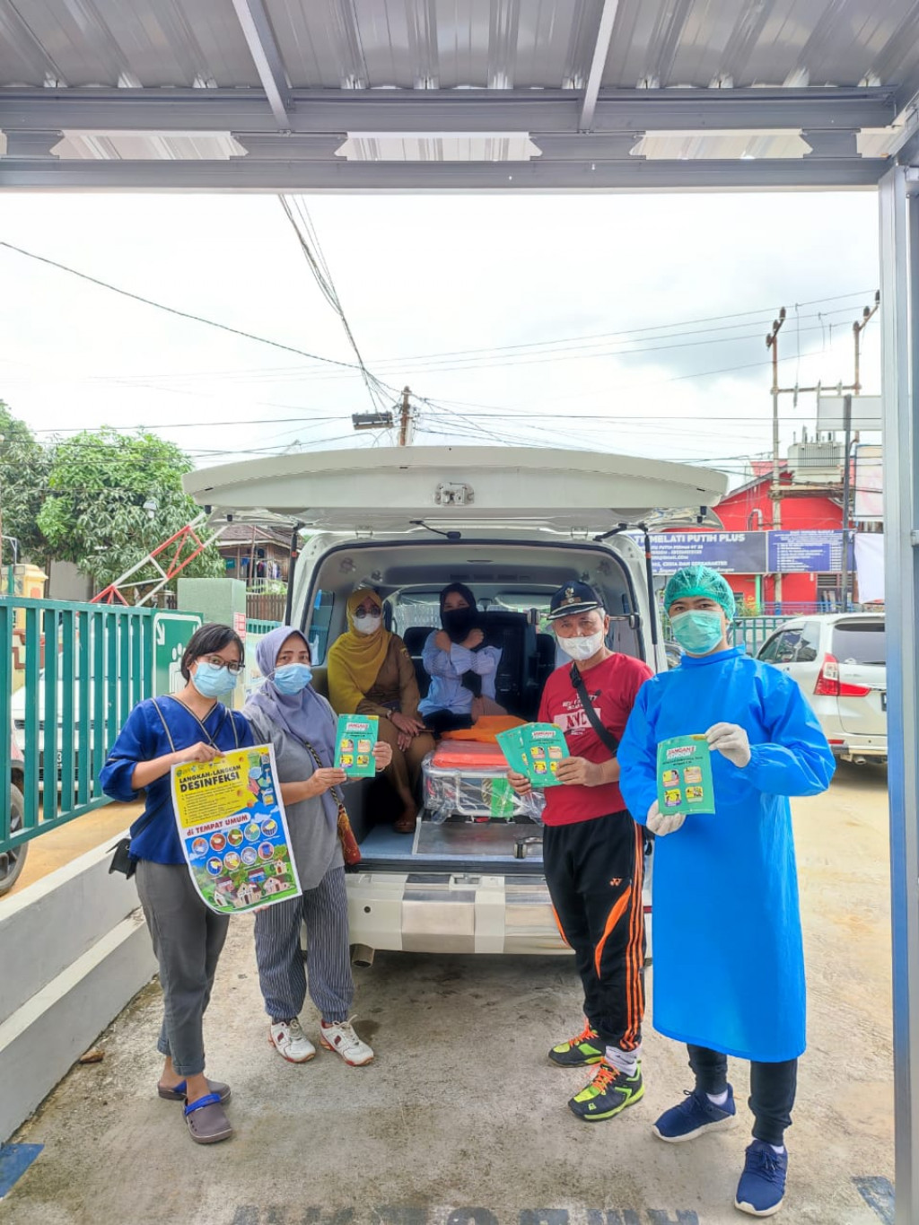 Sosialisasi Covid 19 dan Himbauan Vaksinasi Lansi