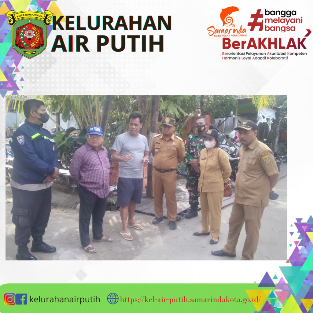 Peninjauan Lapangan dan Mediasi Permasalahan Batas Tanah Di Wilayah RT. 26 Jalan P. Suryanata GG. 8
