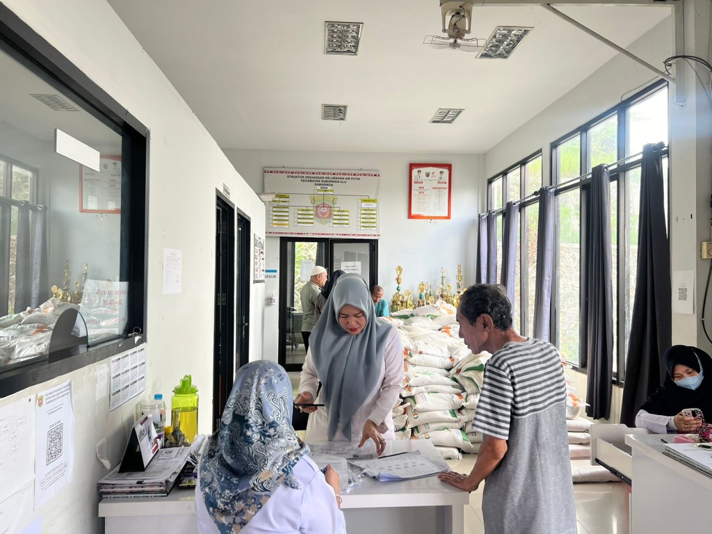 Pendistribusian Beras Cadangan Pangan Pemerintah CPP 2024