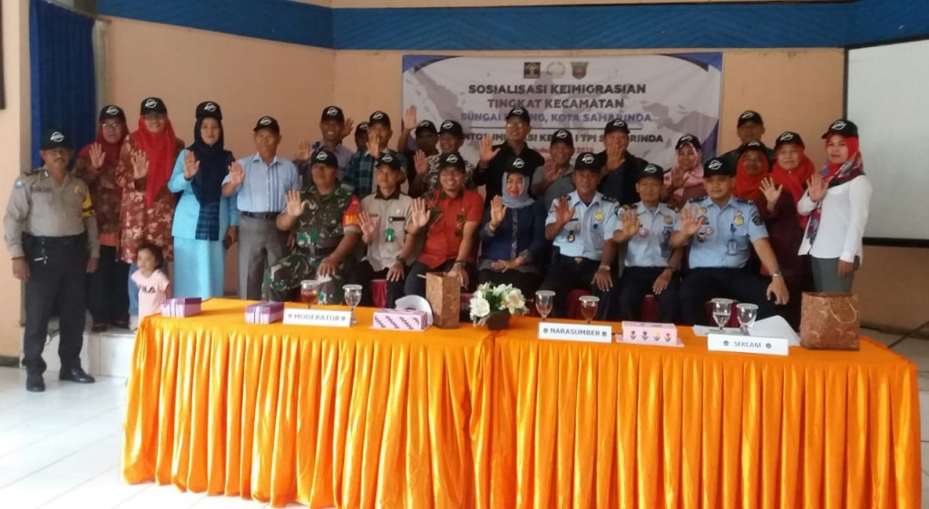 Sosialisasi Keimigrasian Tingkat Kecamatan Sungai Pinang