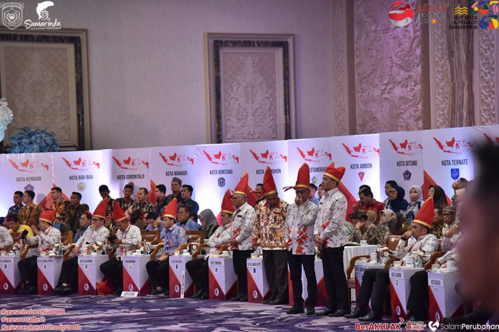WALIKOTA SAMARINDA  BAPAK ANDI HARUN MENGHADIRI PEMBUKAAN RAKERNAS XVI APEKSI 2023