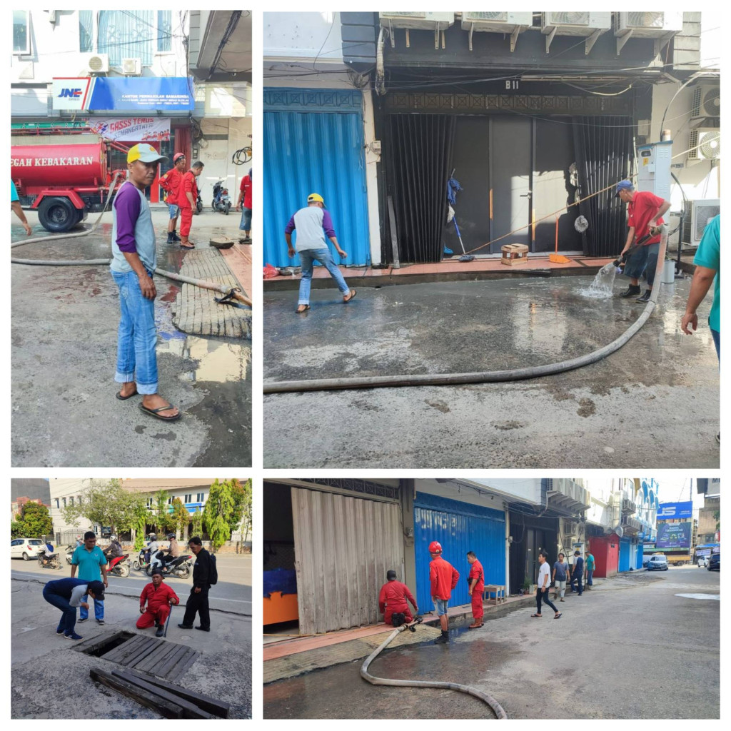 Giat Gotong Royong Keja Bakti Di Lingkungan Kelurahan Bandara