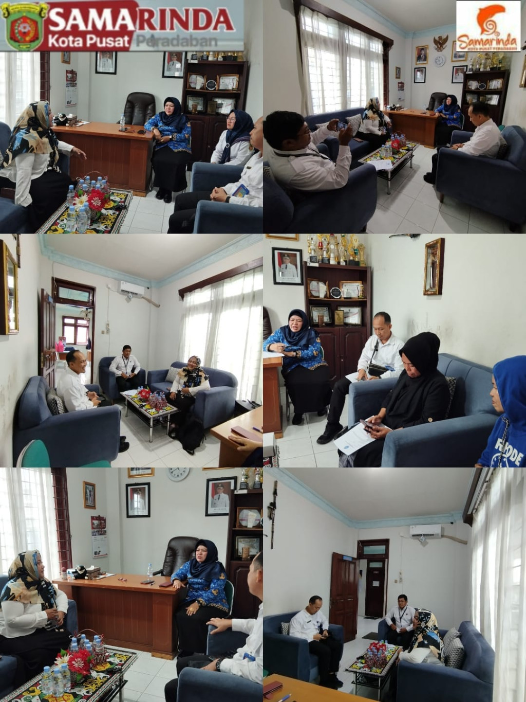 Kunjungan BNN RI dan BNN Provinsi