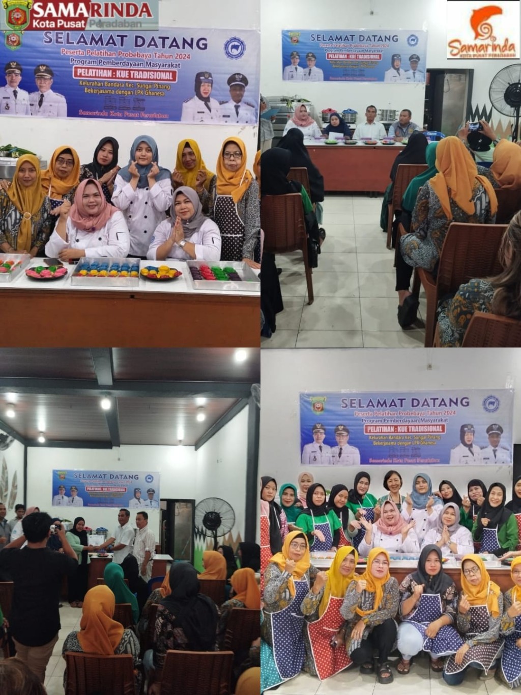 PENUTUPAN PELATIHAN PEMBUATAN KUE TRADISIONAL JAJANAN PASAR