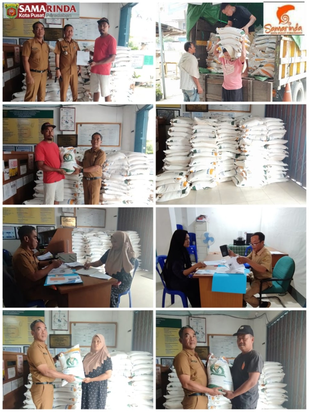 PENERIMAAN DAN PENYALURAN BERAS BANTUAN PANGAN