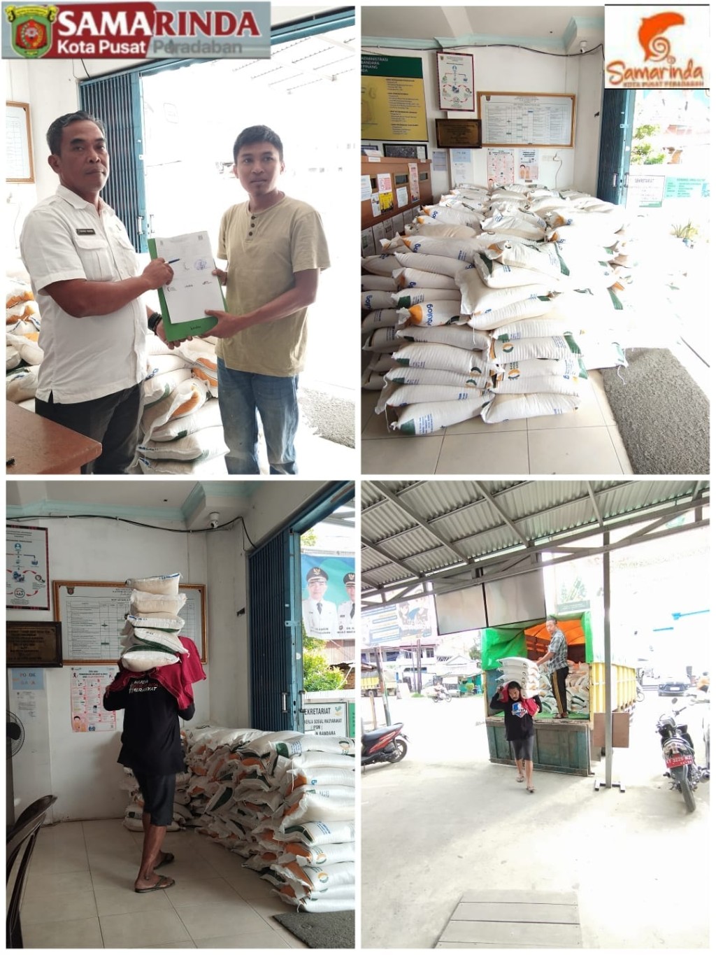 MENERIMA BANTUAN PANGAN - CBP