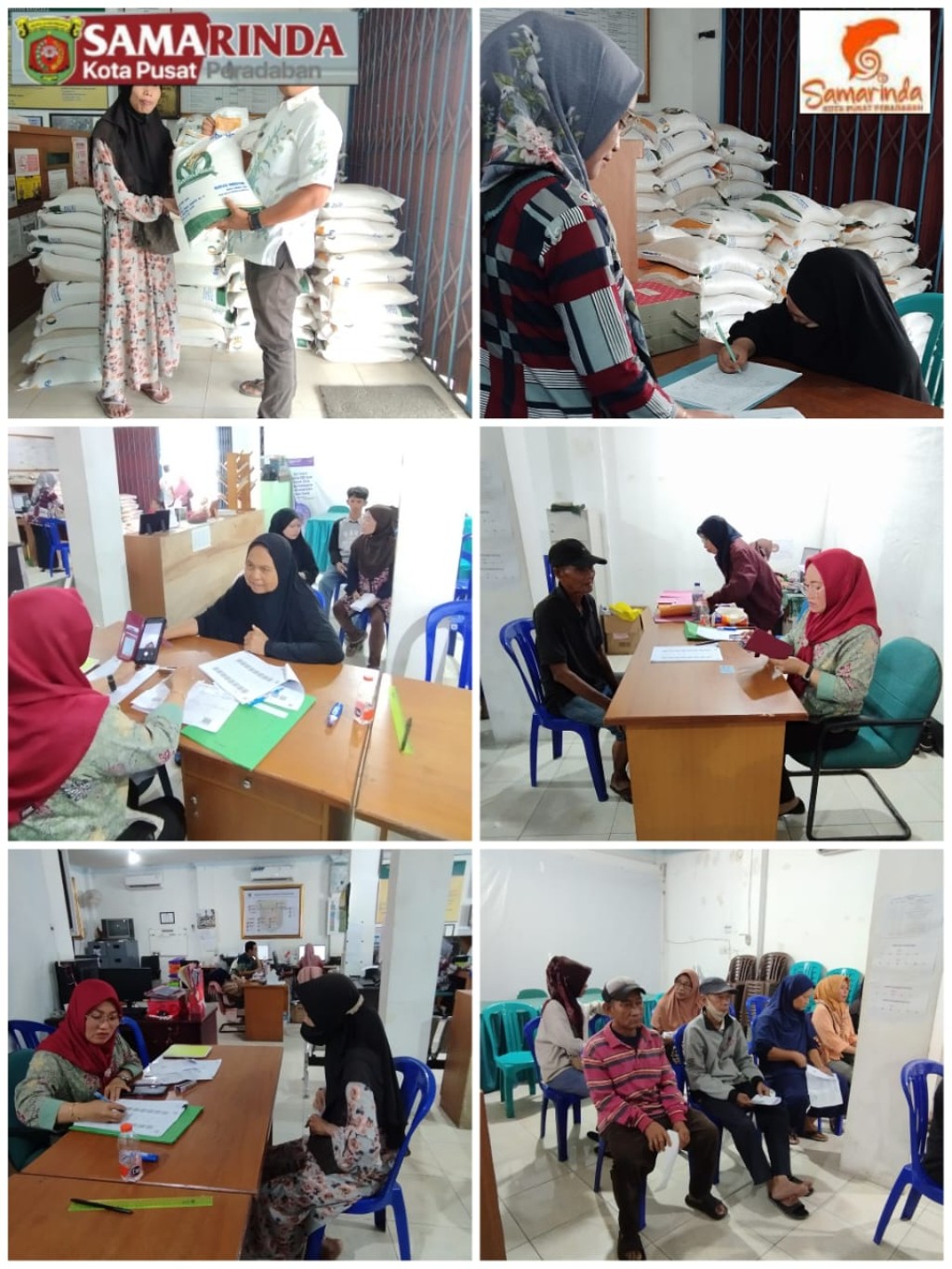 PENDISTRIBUSIAN BANTUAN PANGAN - CBP