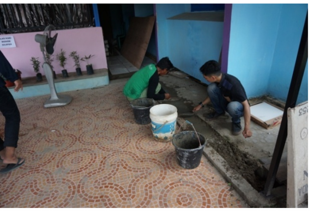 Pembuatan Dapur Posyandu