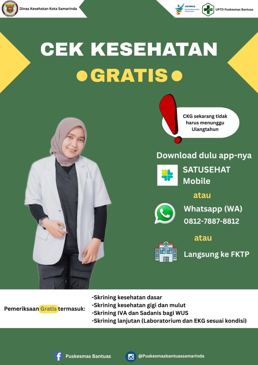 Cek Kesehatan Gratis (CKG)