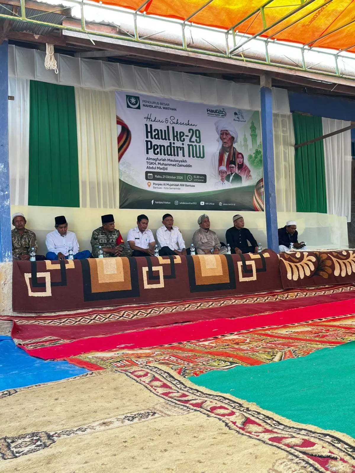 Menghadiri Undangan Haul Ke-29 Maulana Syaikh TGKH. Muhammad Zainuddin Abdul Majid