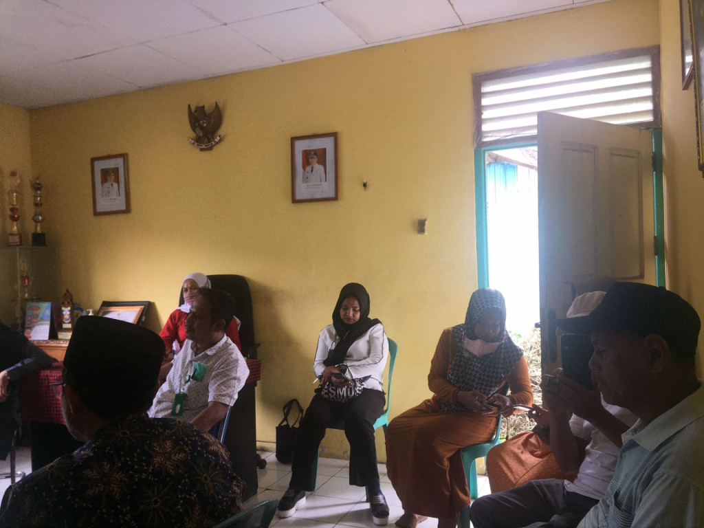 Rapat bersama pokmas dan Pak RT Kel .Baqa 2022