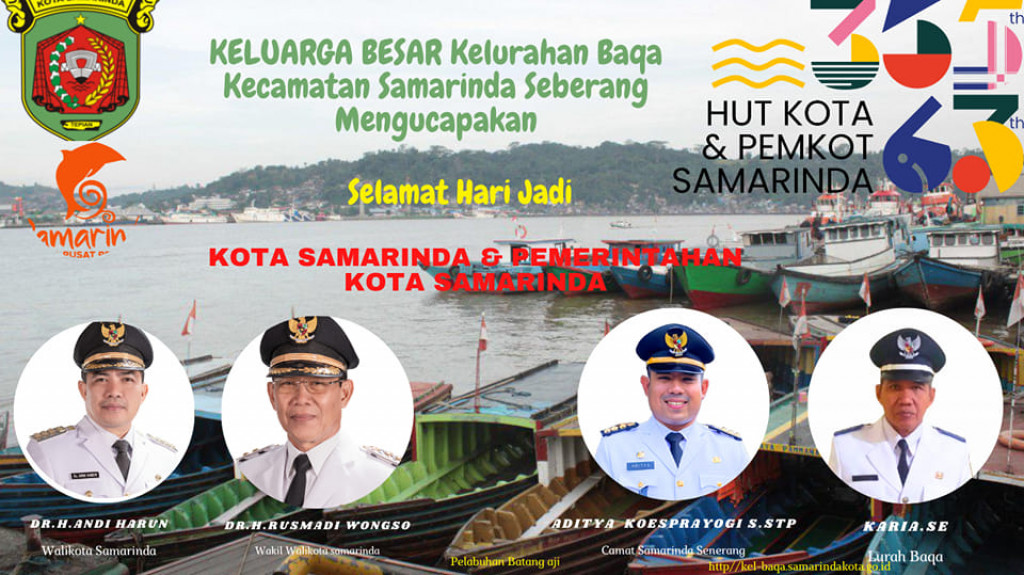 UCAPAN HUT PEMKOT SAMARINDA