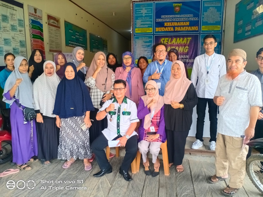 kegiatan bersama lansia di kel.budaya pampang