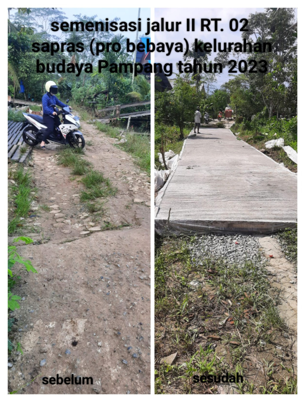 semenisasi RT.02  kegiatan sapras probebaya 2023