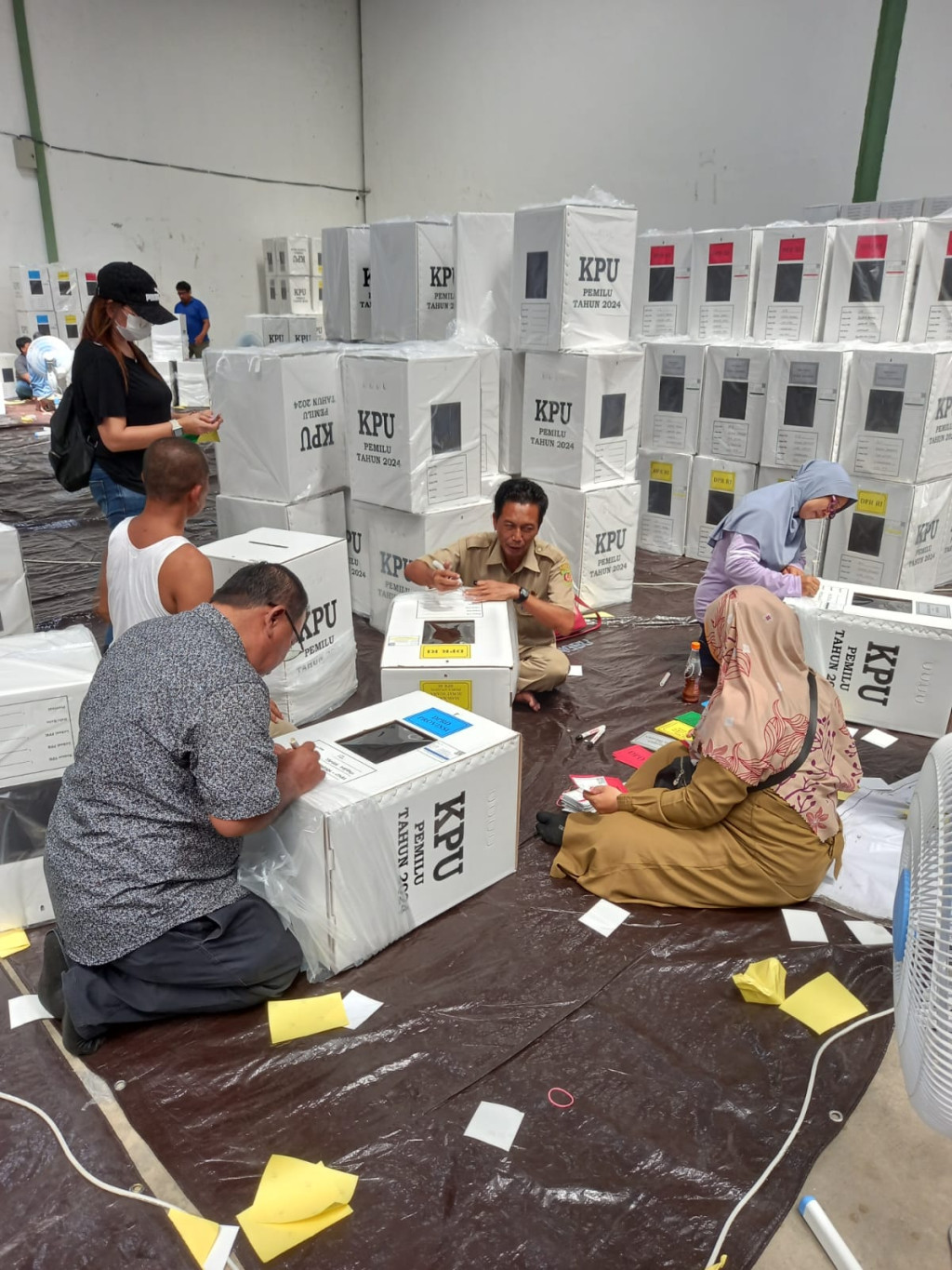 pengesetan kotak suara