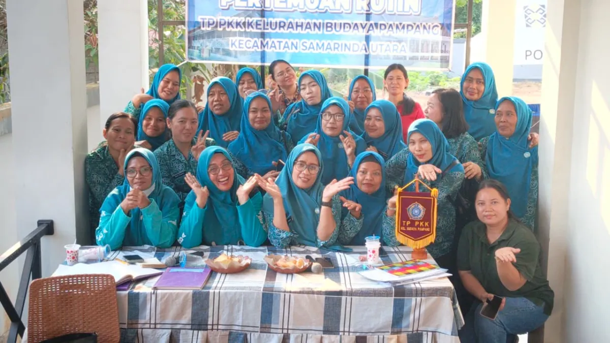 Pertemuan Rutin PKK Kelurahan Budaya Pampang