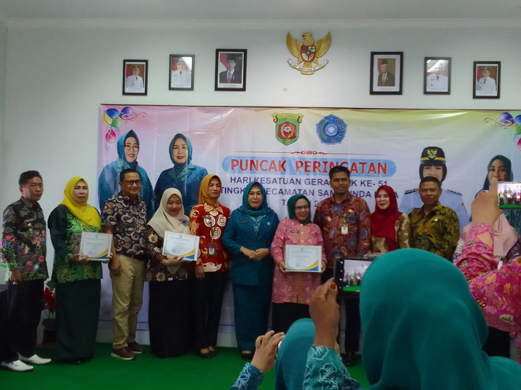 Partisipasi TP-PKK Kel. Bugis Pada kegiatan HKG  di kecamatan Samarinda Kota