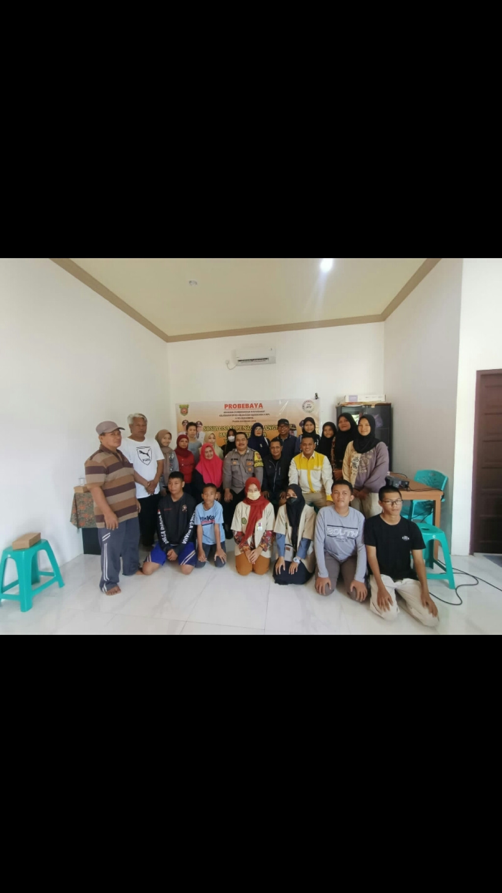 Sosialisasi Bahaya Narkoba Kegiatan Probebaya Bidang Pemberdayaan di RT. 09 Kelurahan Bugis