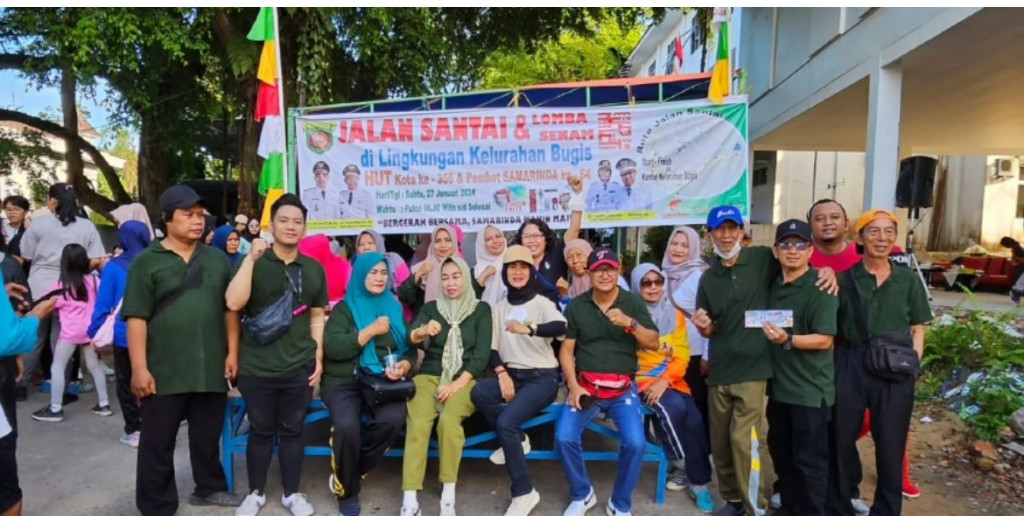 Acara HUT Kota Samarinda yang Ke- 64 Kelurahan Bugis