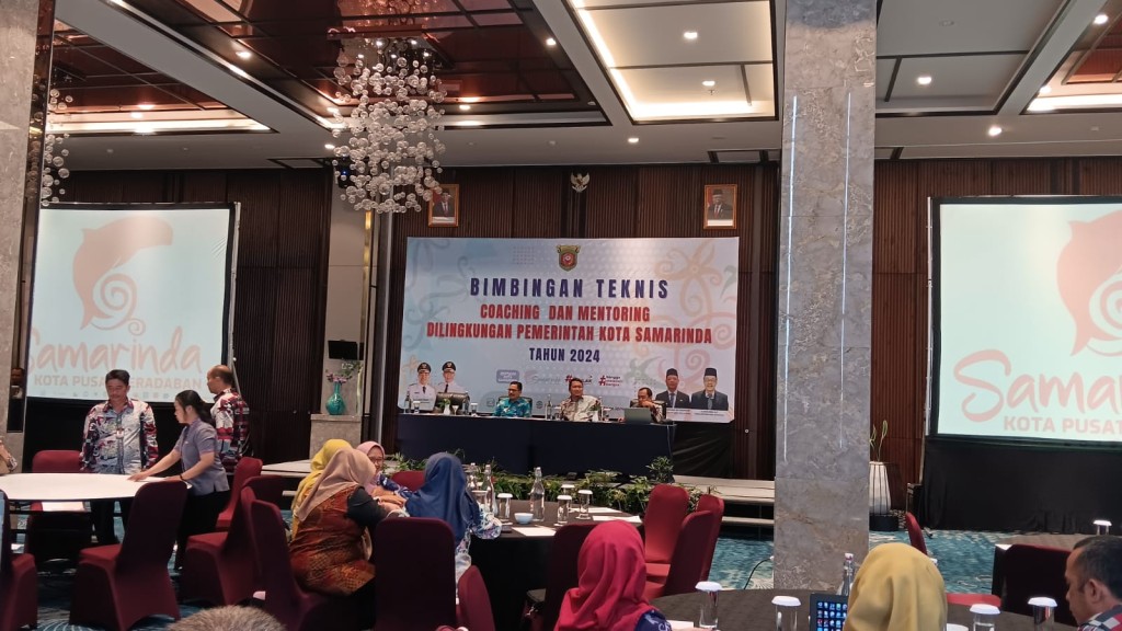 Bimbingan Teknis Coaching dan Monitoring di lingkungan Pemerintaha Kota Samarinda tahun 2024