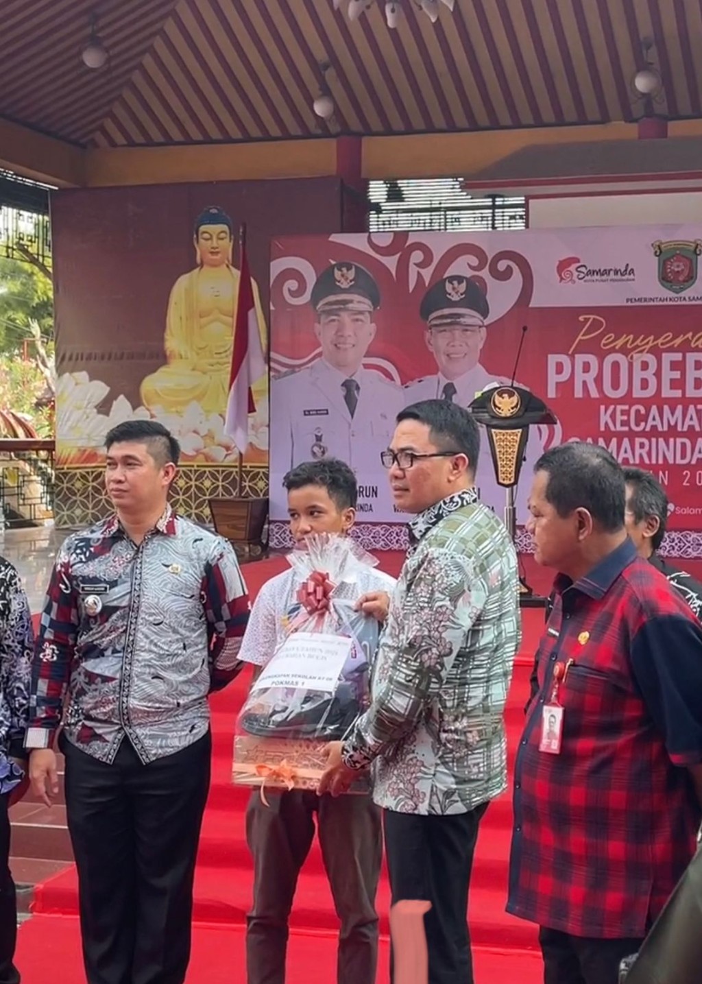 Serah Terima Kegiatan Probebaya Tahun 2024 untuk Kecamatan Samarinda Kota