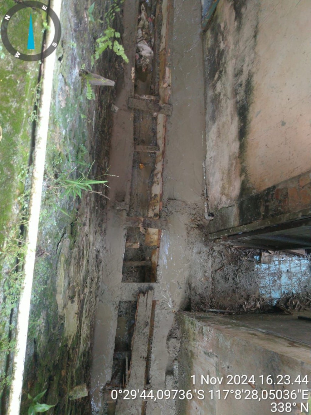 Perbaikan Drainase Kawasan Gang An-nur 5 RT. 13 Kelurahan Bugis
