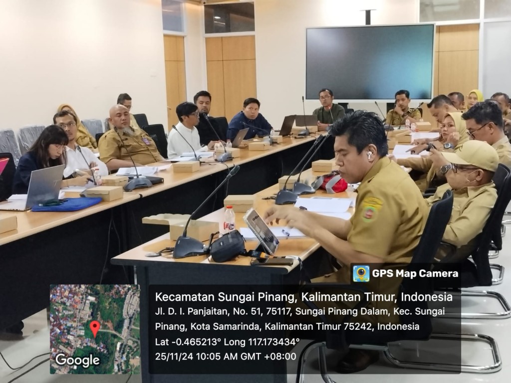 Kegiatan Forum Group Diskusi (FGD) Tentang Penyusunan Rencana Tata Bangunan dan Lingkungan Kota Samarinda