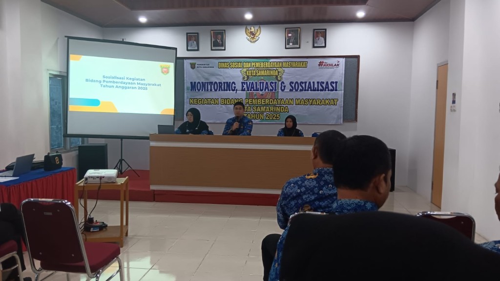 Monitoring, Evaluasi, dan Sosialisasi terkait kegiatan Pemberdayaan Masyarakat