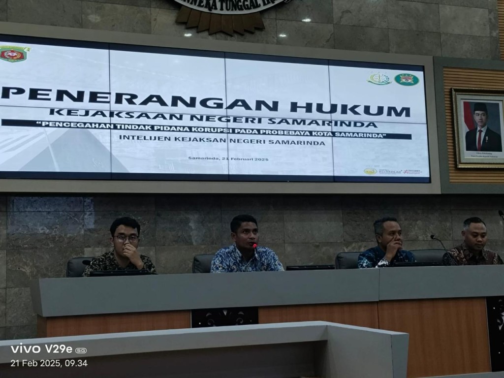 Sosialisasi Aplikasi Jaksa GardabDesa (JAGA DESA) di Balaikota Samarinda