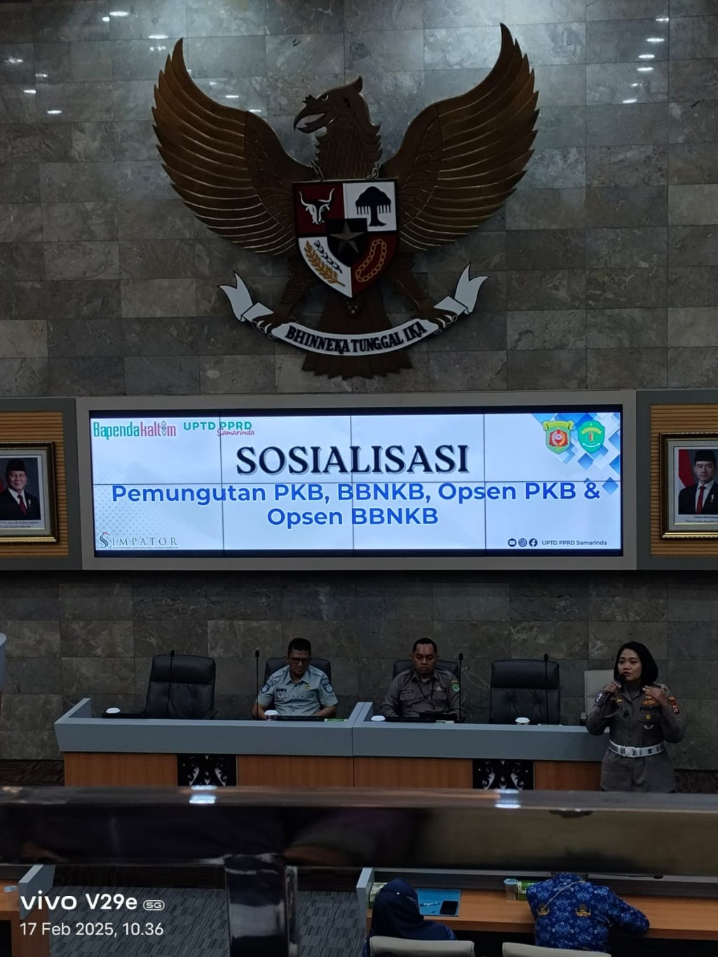 Sosialisasi Pemungutan Pajak Kendaraan Bermotor (PKB), Bea Balik Nama Kendaraan Bermotor (BBNKB), Open PKB, dan Operasi Senjata (Opsen) BBNKB
