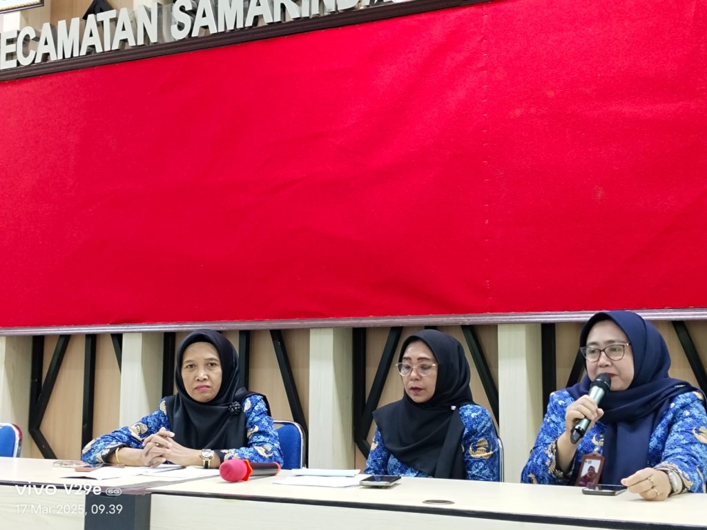 KEGIATAN RAKOR PELAYANAN DI KECAMATAN SAMARINDA KOTA