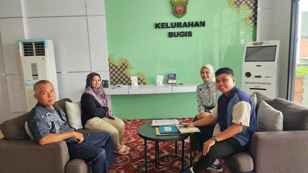 Kunjungan Bank Kaltimtara Terkait Program Koperasi Merah Putih di Kelurahan Bugis
