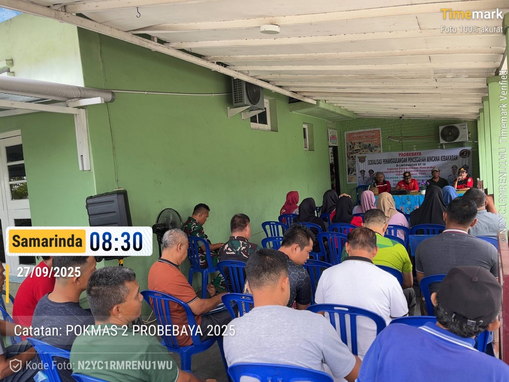 Peningkatan Kesiapsiagaan Warga RT 18 Kelurahan Bugis Melalui Sosialisasi Pencegahan Kebakaran
