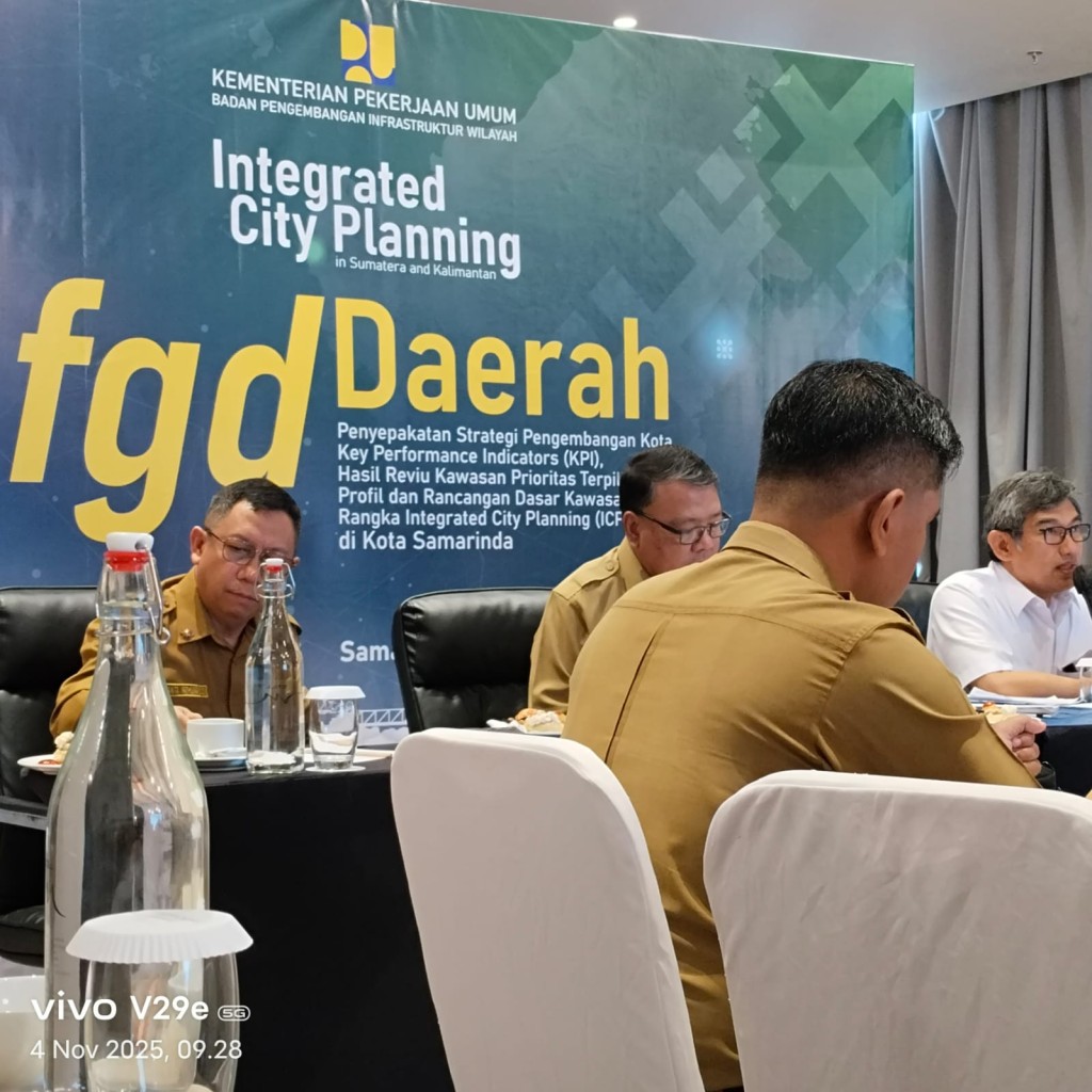 Kelurahan Bugis Hadiri Forum Group Discussion Penyepakatan Strategi Pengembangan KPI dan Kawasan Pilot Integrated City Planning