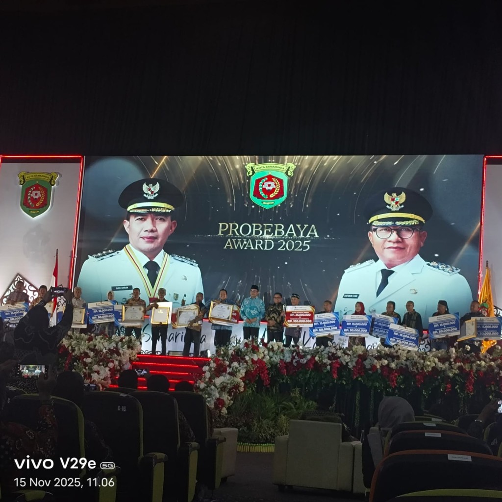 Kelurahan Bugis Hadiri Penganugerahan Probebaya Award 2025