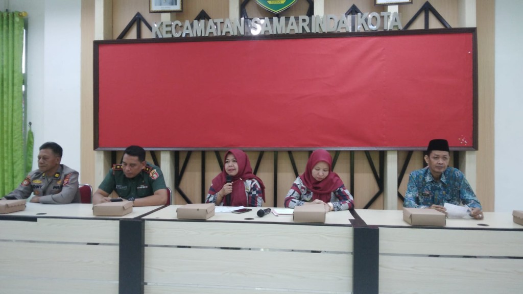 Kelurahan Bugis Hadiri Rapat Koordinasi Kecamatan Samarinda Kota