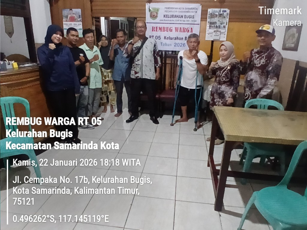 REMBUK WARGA RT. 05 PERUBAHAN PROBEBAYA 2026 KELURAHAN BUGIS