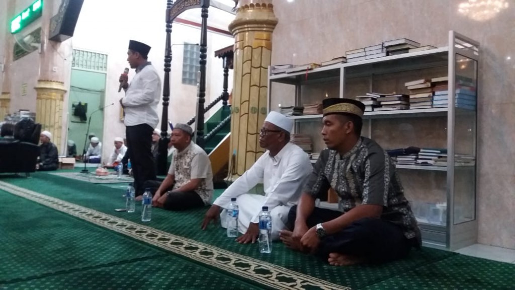 Memperingati Maulid Nabi Besar Muhammad SAW di lingkungan Kelurahan Bukit Pinang